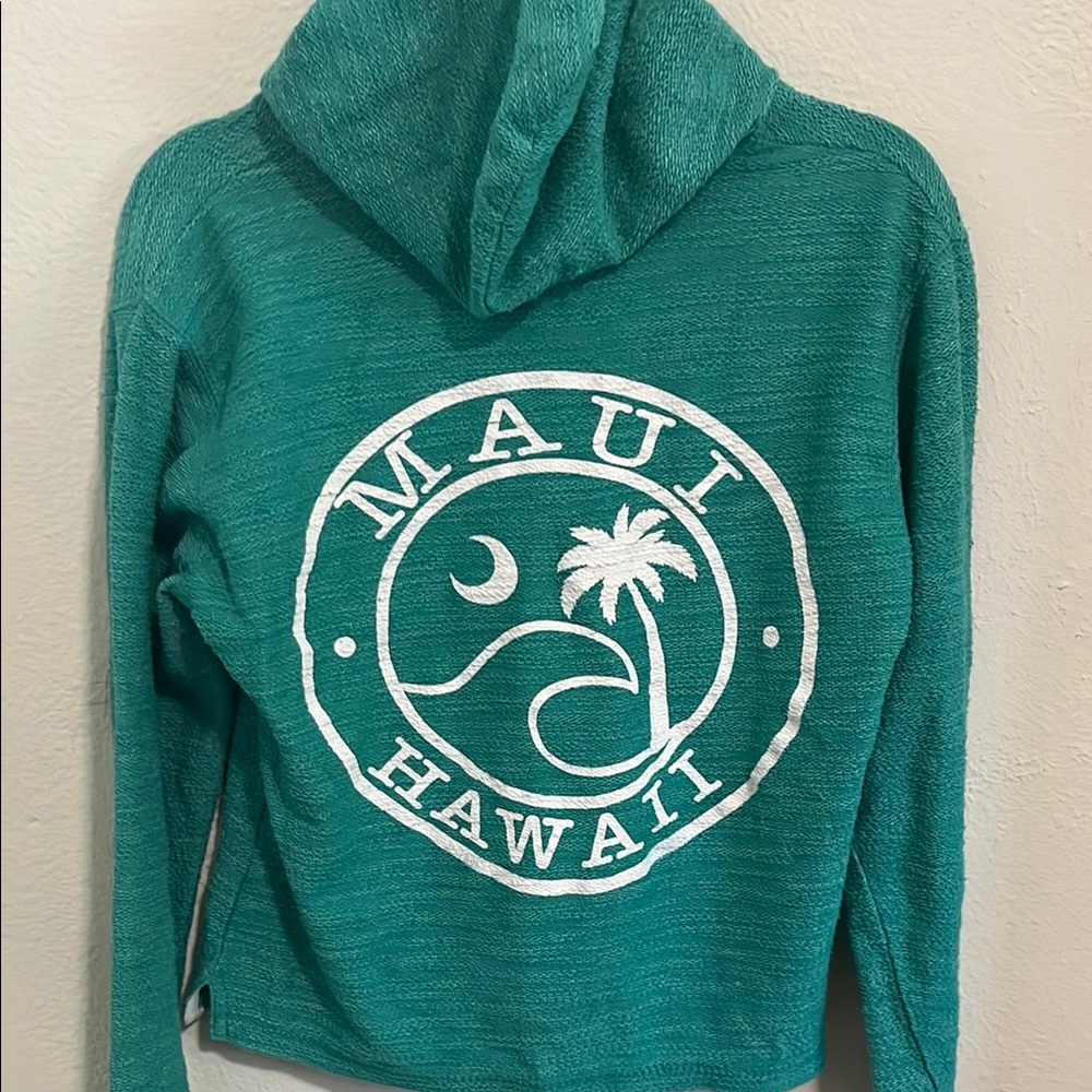 Southern Spirit Maui Hawaii Hooded Long Sleeve Top